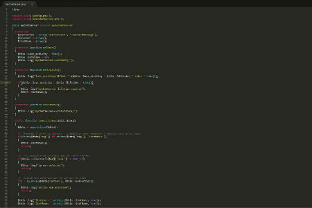 Chat socket php
